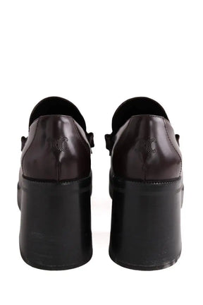 Mocassins Celine Marron en Cuir
