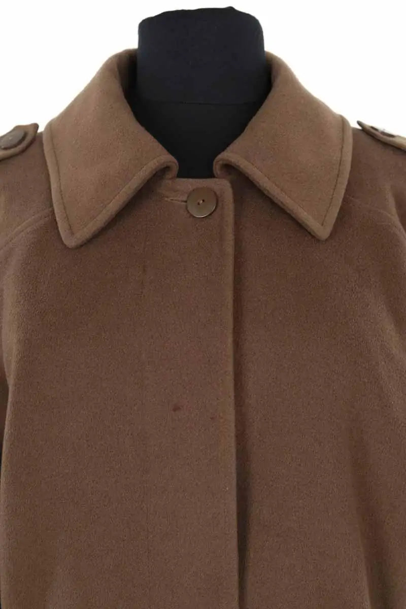 Manteau Burberry Marron en Laine