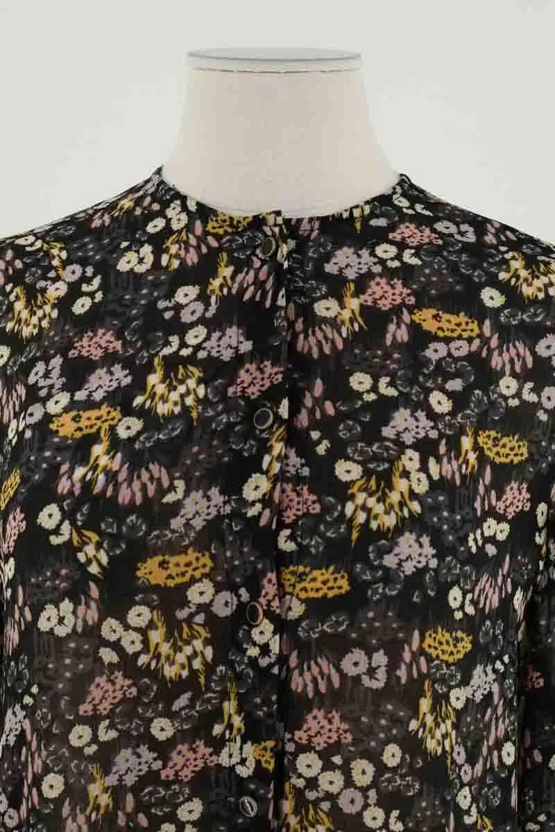 Blouse Sessun Noir en Synthétique