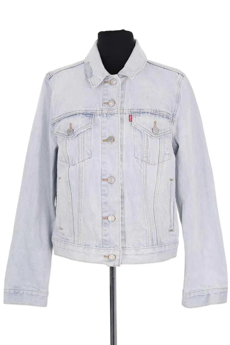 Veste Levi's Bleu en Coton, taille L - Seconde Main