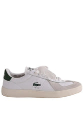 Baskets Lacoste Blanc en Cuir, taille 37 - Seconde Main