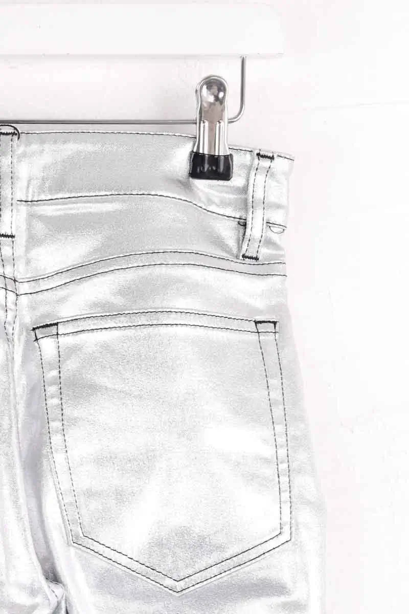 Pantalon The Kooples Argent en Coton