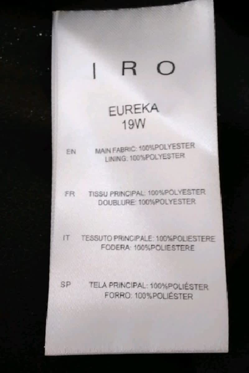 Robe Iro  Noir