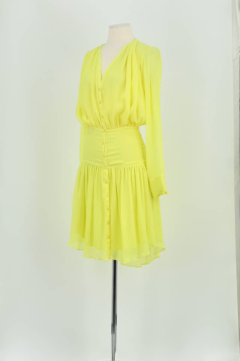 Robe Hotel Particulier  Jaune
