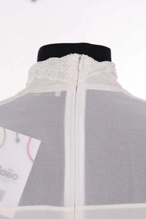 Blouse Sandro Beige en Soie