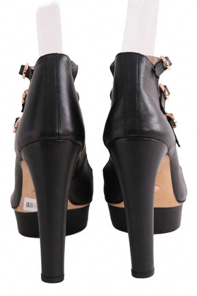 Talons Repetto Noir en Cuir