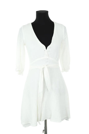 Robe Saaj  Blanc