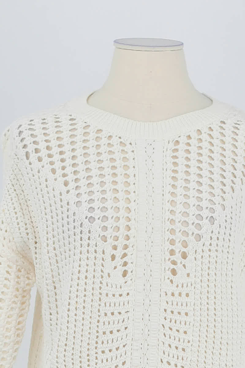 Pull Maje  Blanc