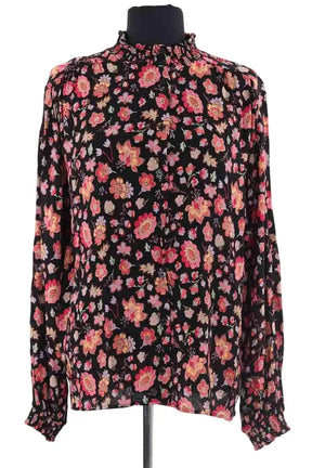 Blouse Des Petits Hauts Rose en Viscose, taille M - Seconde Main