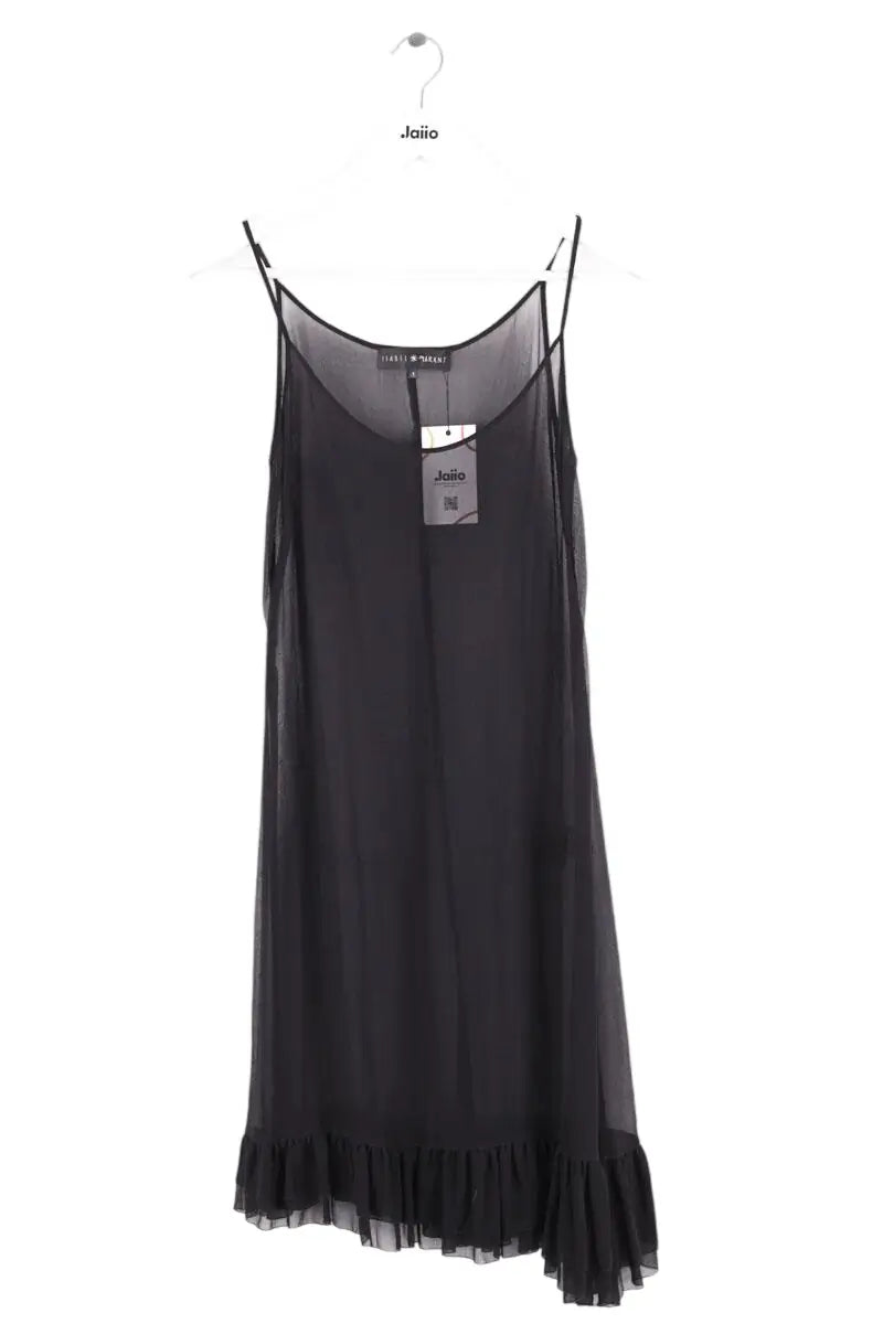 Robe Isabel Marant Noir en Soie, taille S - Seconde Main