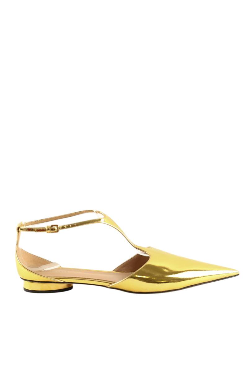 Ballerines Bottega Veneta  Doré