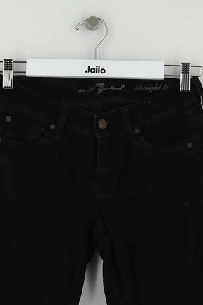 Pantalon slim 7 For All Mankind  Noir