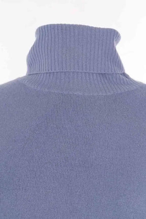 Robe Notshy Bleu en Cachemire