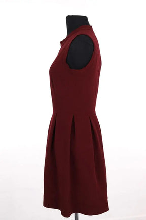 Robe Sandro Bordeaux en Synthétique