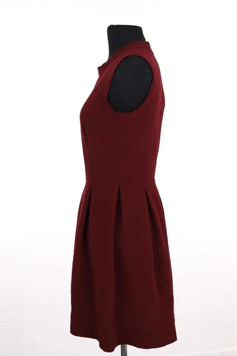 Robe Sandro Bordeaux en Synthétique