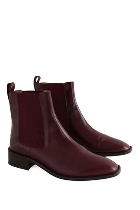 Boots LK Bennett Hattie Bordeaux en Cuir