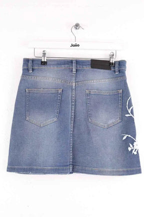 Mini jupe The Kooples Bleu en Coton