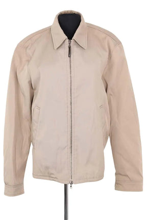 Gilet Prada Beige en Synthétique, taille L - Seconde Main