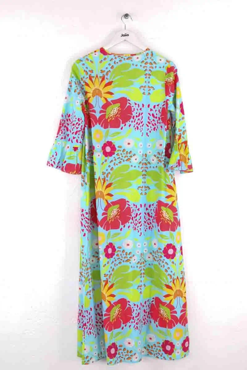 Robe Manoush Bleu en Coton