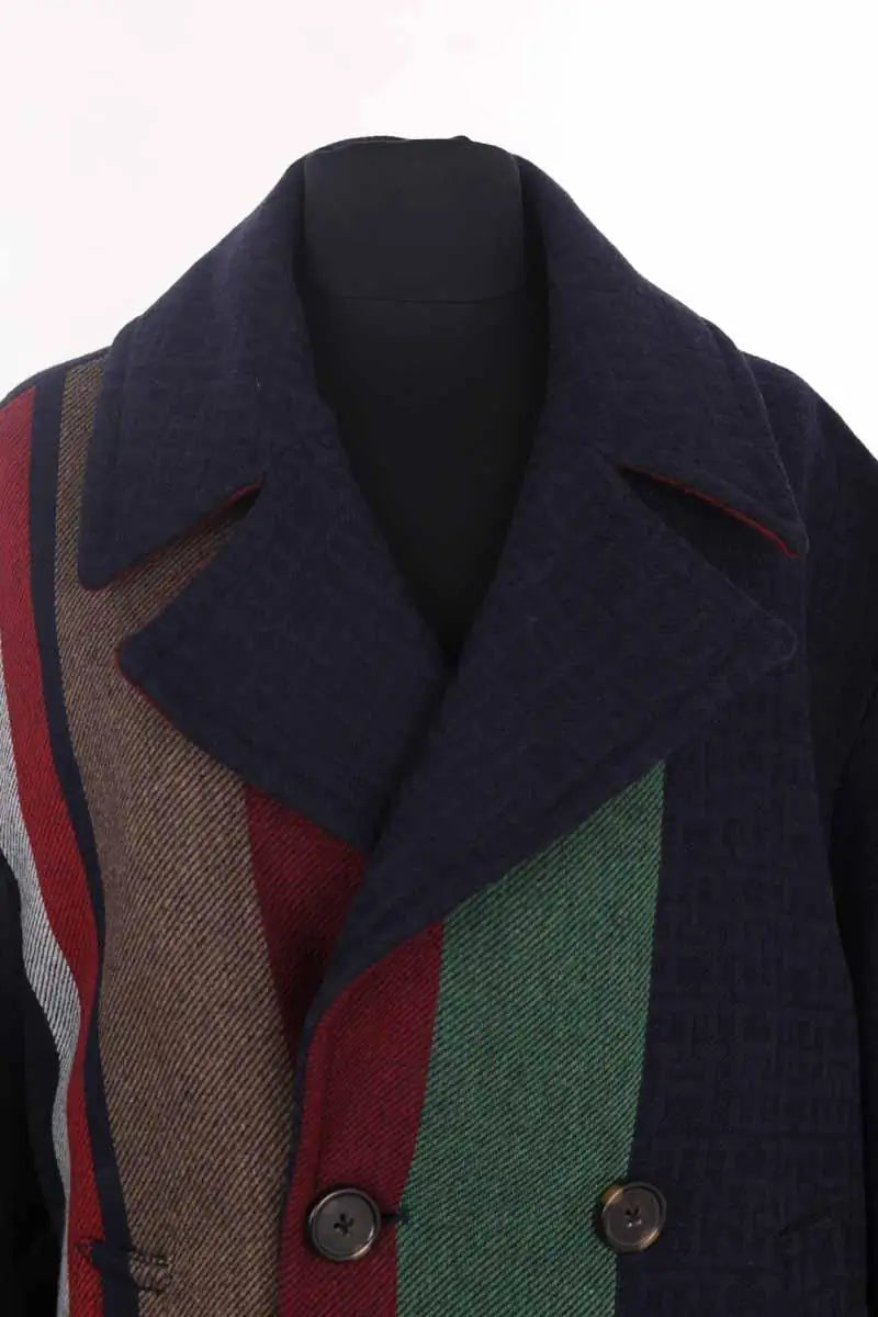 Manteau Tommy Hilfiger Marine en Coton