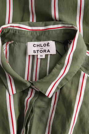 Robe Chloé Stora Vert en Viscose