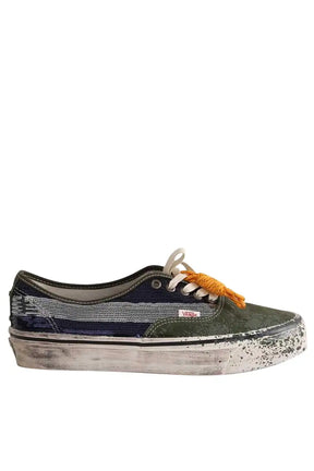 Baskets basses Vans Kaki en Tissu, taille 44 - Seconde Main