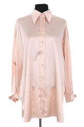 Blouse Dolce & Gabbana Rose en Soie, taille M - Seconde Main