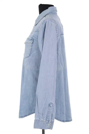 Chemise Ba&Sh Bleu en Coton
