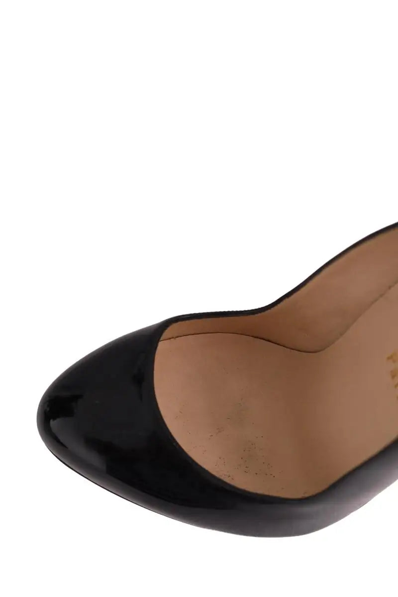 Talons Christian Louboutin Noir en Cuir verni