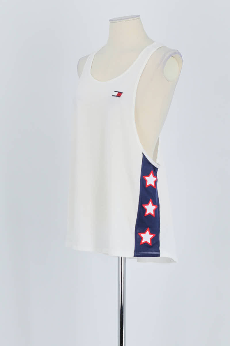 Top sans manche Tommy Hilfiger  Blanc