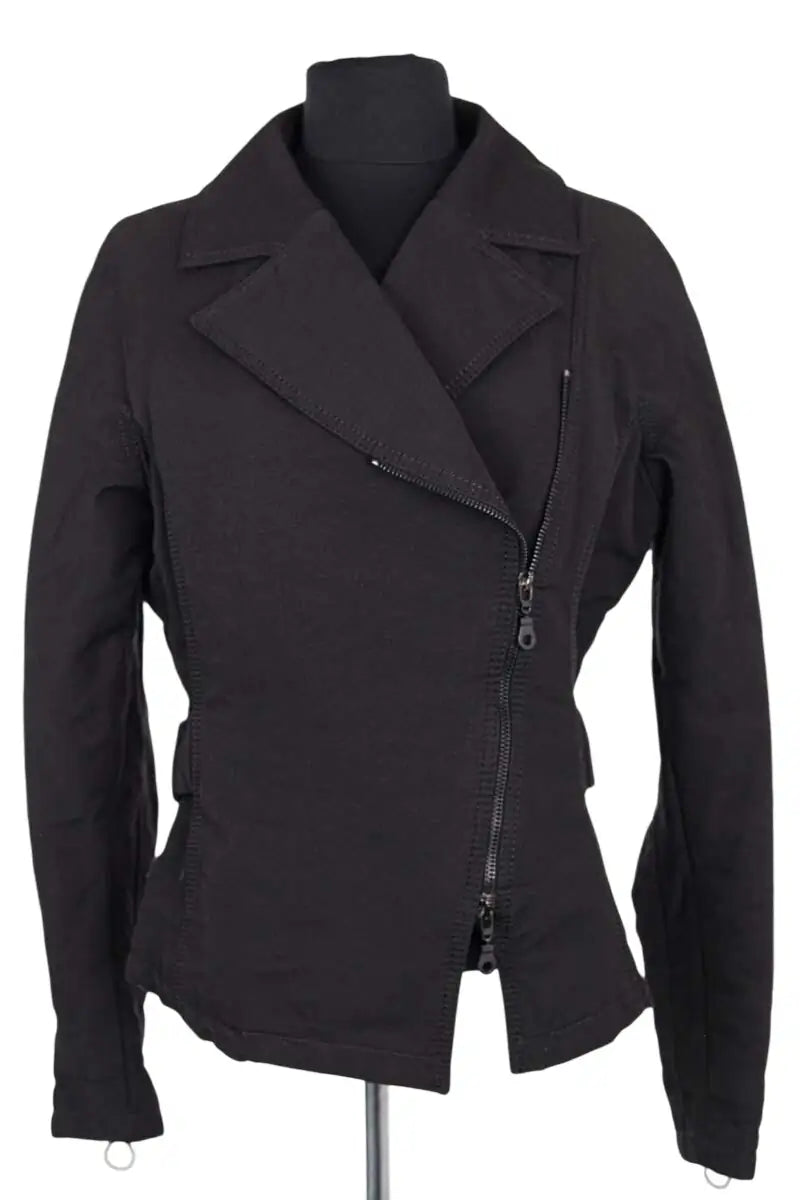 Blouson cintré Emporio Armani Noir en Coton, taille L - Seconde Main