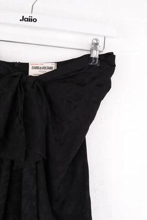 Jupe Zadig & Voltaire Jana ja leo Noir en Soie