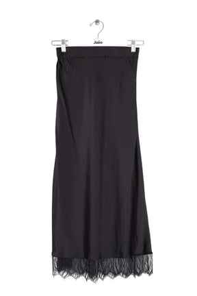 Jupe The Kooples Noir en Soie, taille XS - Seconde Main
