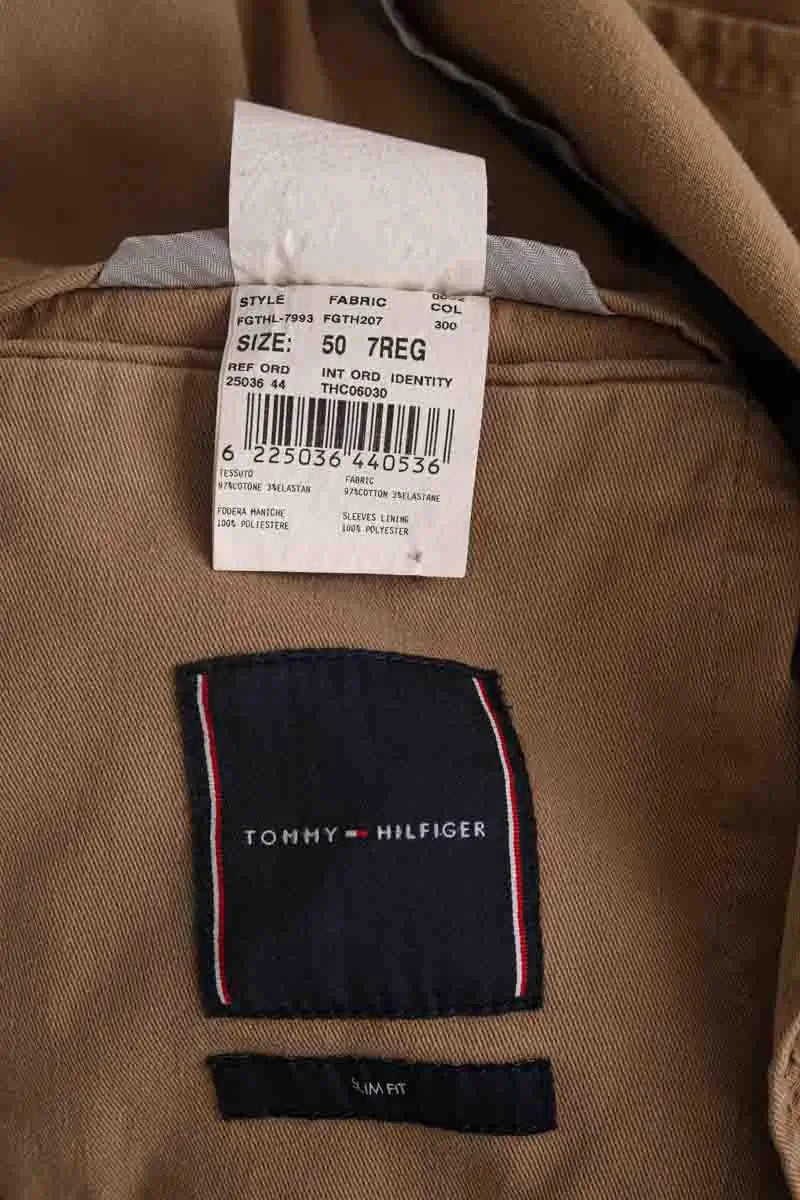 Veste Tommy Hilfiger Beige en Coton