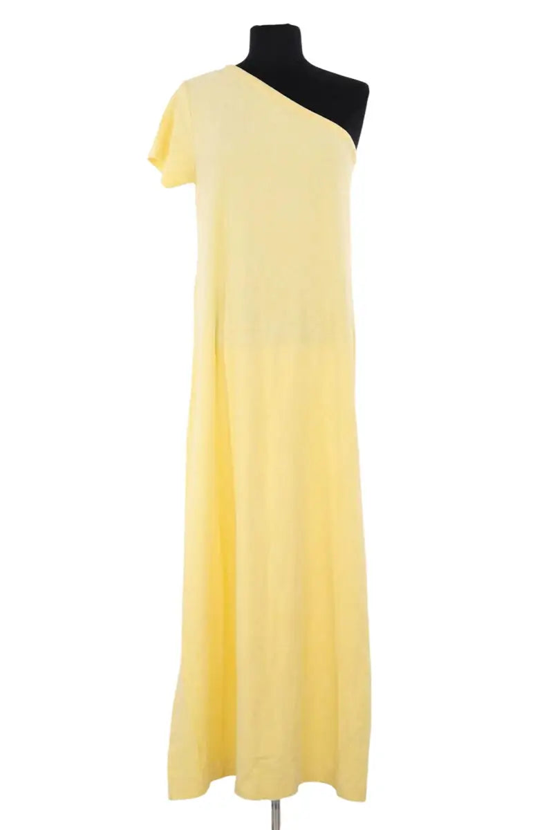Robe Welcome Bob Jaune en Coton, taille M - Seconde Main