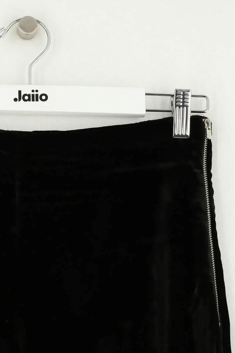 Pantalon Maje Noir en Viscose