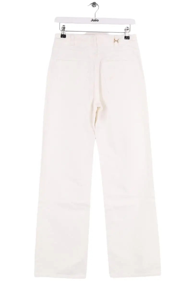 Jean droit Chloé Beige en Coton