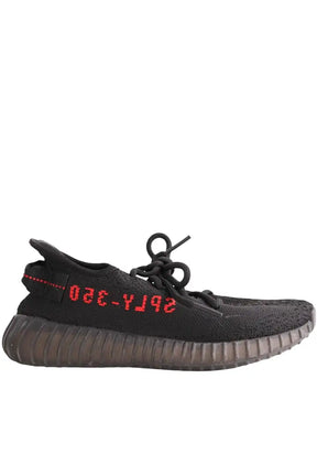 Baskets Yeezy Noir en Tissu, taille 38 - Seconde Main
