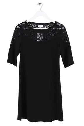 Robe Claudie Pierlot Noir en Synthétique, taille S - Seconde Main