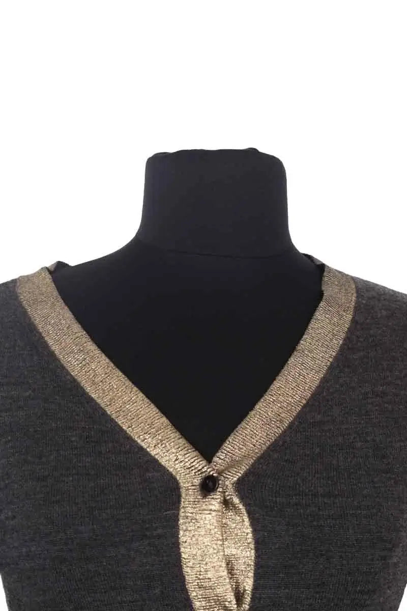 Cardigan  Bonpoint Gris en Laine