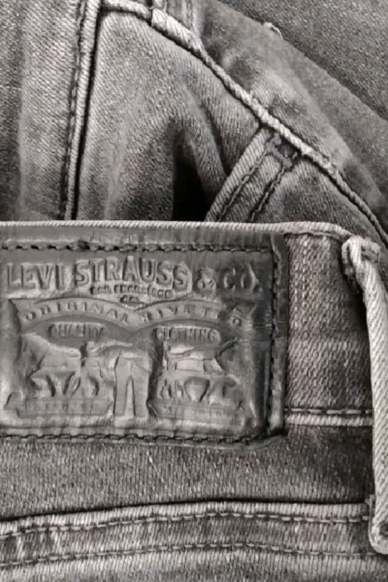Jean slim Levi's  Gris