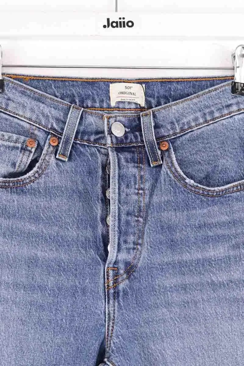 Jean droit Levi's Bleu en Coton