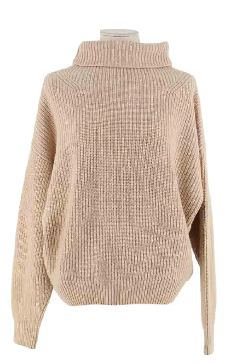 Pull Isabel Marant Ecru en Laine, taille XS - Seconde Main