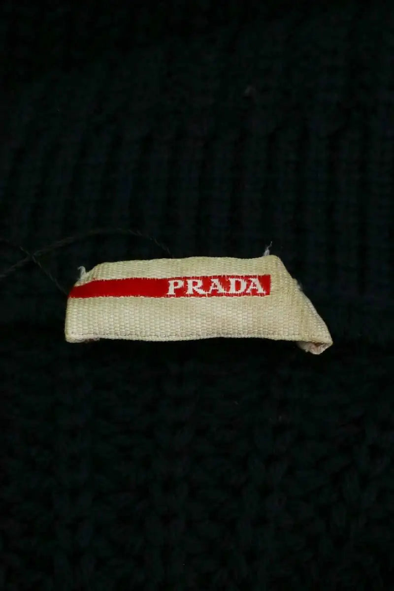 Veste Prada Marine en Laine