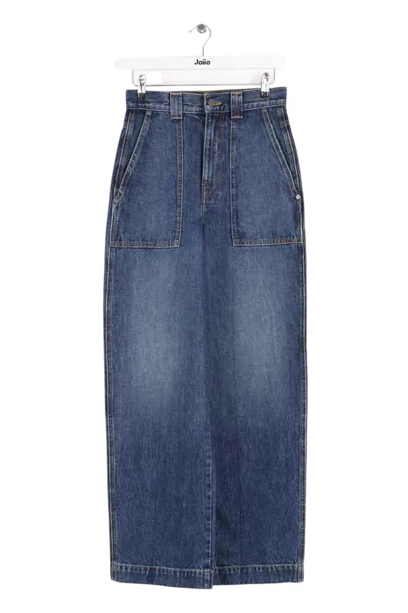Jean Khaite Hewitt Bleu en Coton, taille S - Seconde Main