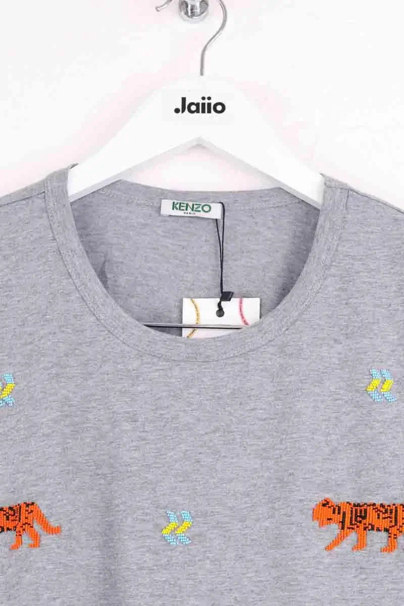 T-shirt Kenzo Gris en Coton