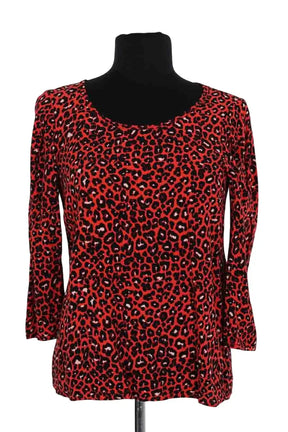 Blouse Claudie Pierlot Orange en Viscose, taille S - Seconde Main