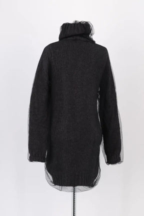 Robe Dolce & Gabbana Anthracite en Laine