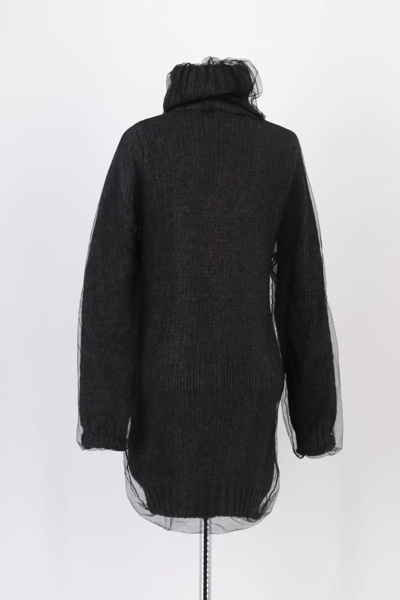 Robe Dolce & Gabbana Anthracite en Laine