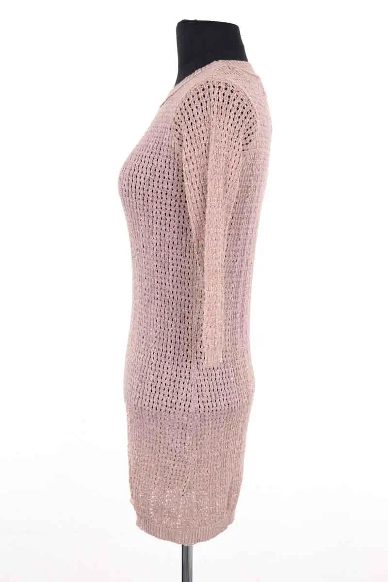 Robe Alexandra Golovanoff Rose en Viscose